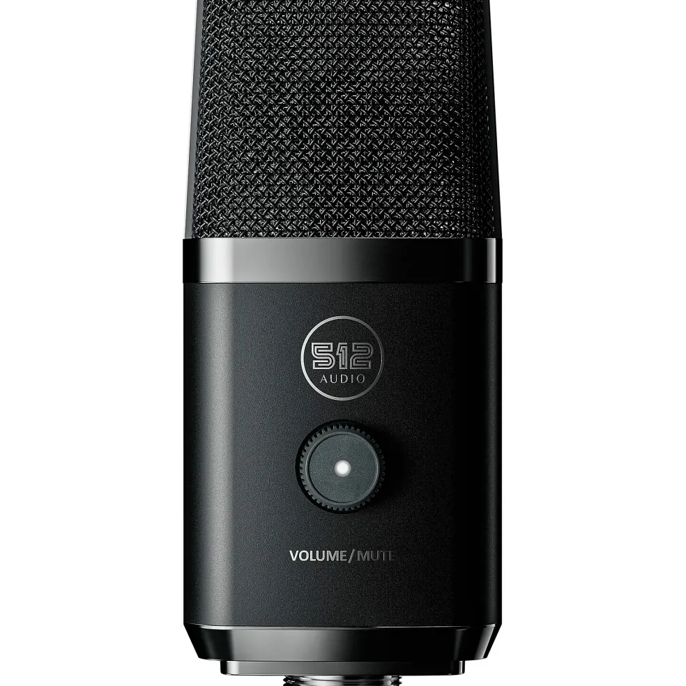 512 Audio Script Dual-pattern USB Microphone Custom Tuned for Podcasting, Streaming and Recording