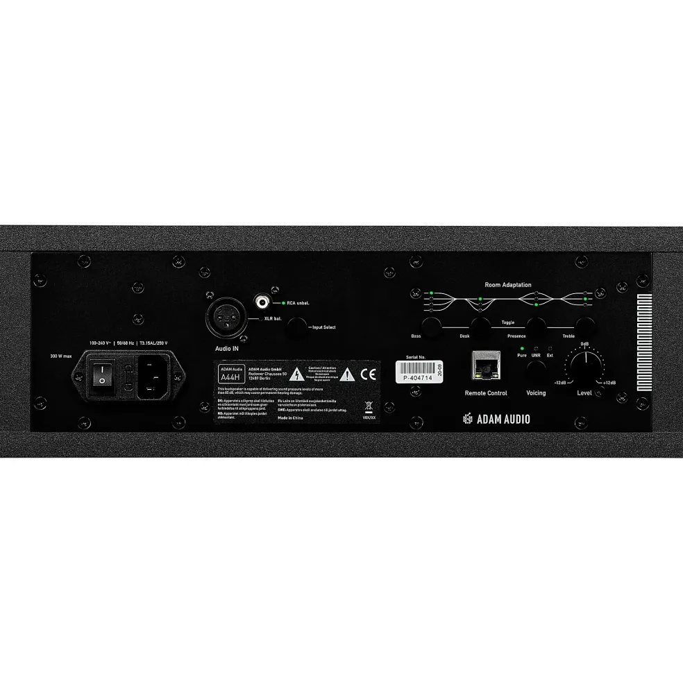 ADAM Audio A44H 4" 2-Way Powered Studio Monitor (Each)