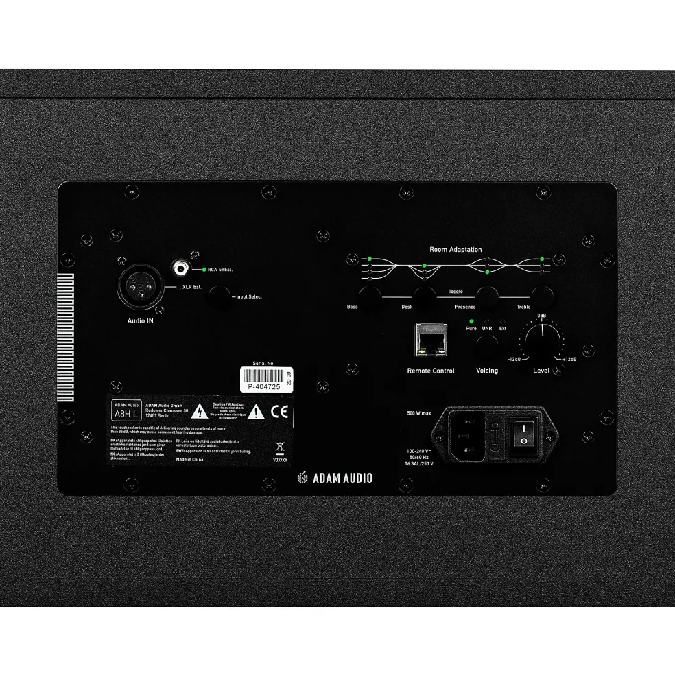 ADAM Audio A8H 8" 3-Way Powered Studio Monitor (Each) Left