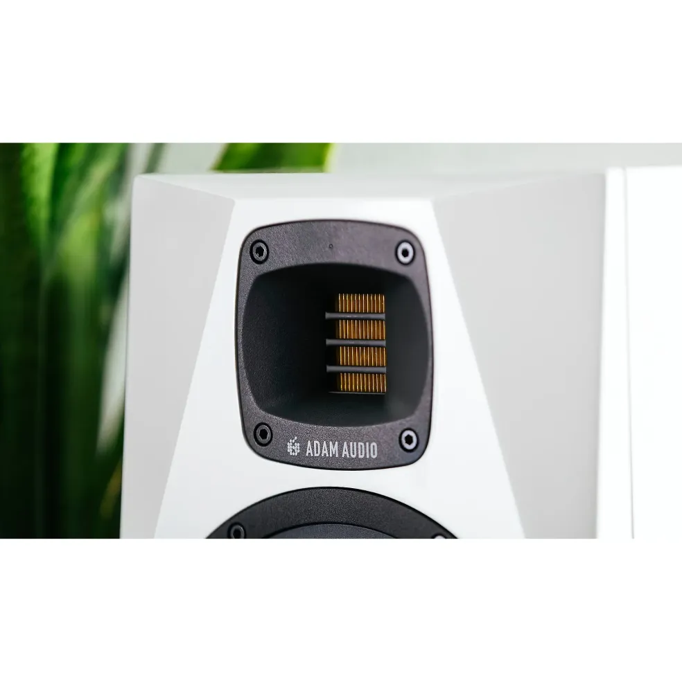 ADAM Audio A4V 4" 2-Way Powered Studio Monitor (Each), Limited-Edition Arctic White