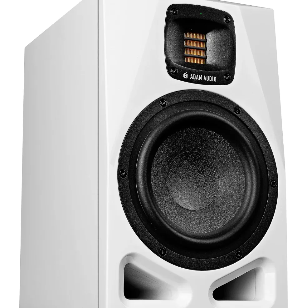 ADAM Audio A7V 7" 2-Way Powered Studio Monitor (Each), Limited-Edition Arctic White