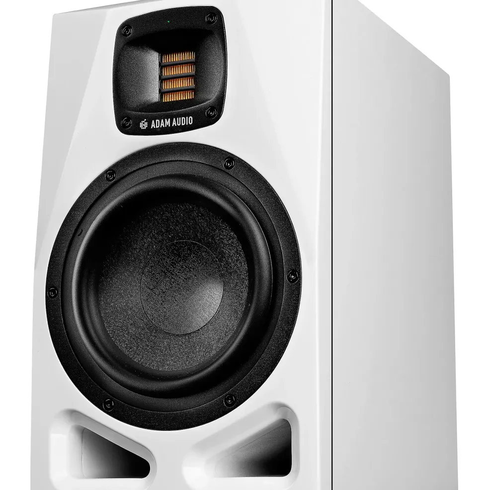 ADAM Audio A7V 7" 2-Way Powered Studio Monitor (Each), Limited-Edition Arctic White