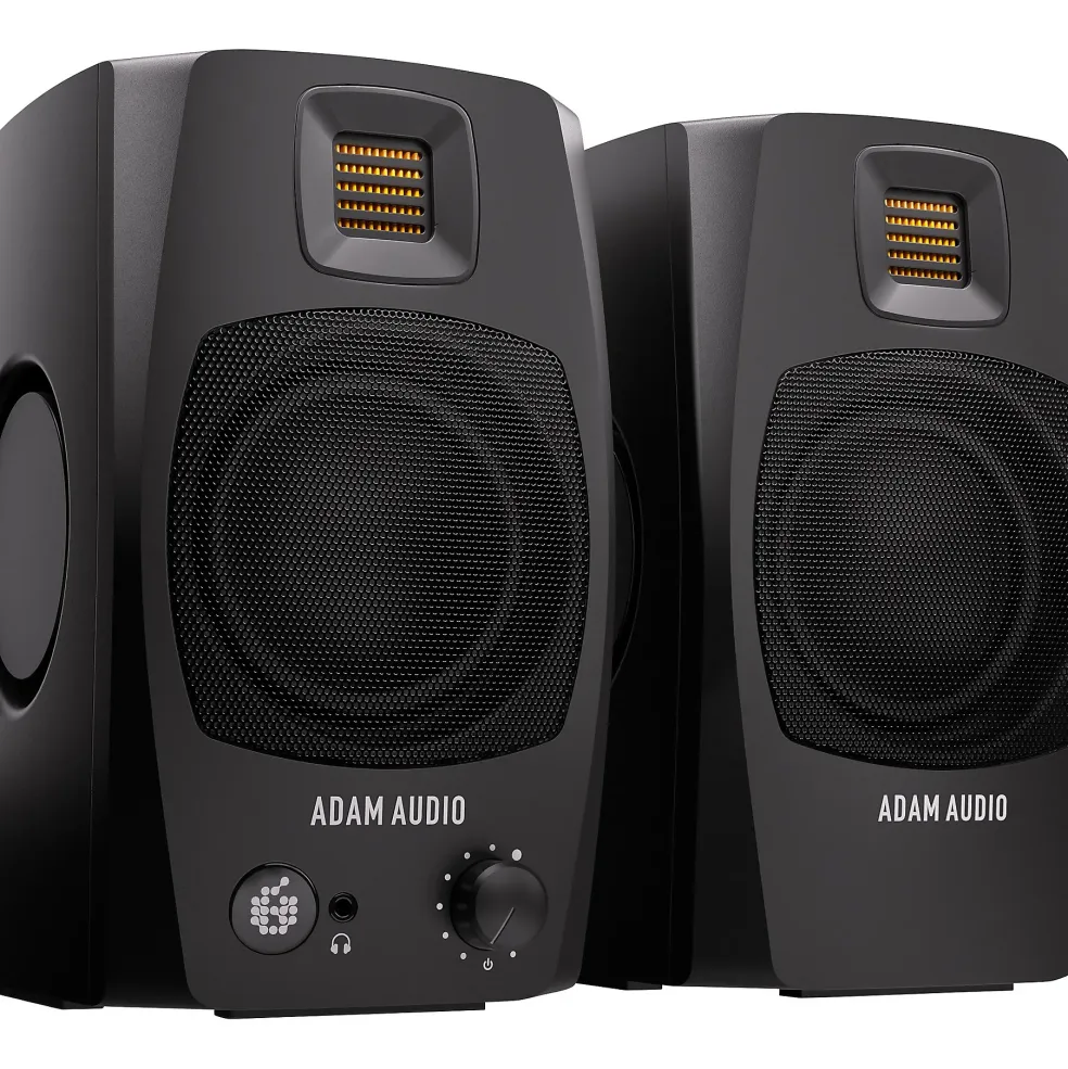 ADAM Audio D3V 3" Active Studio Monitors, Black (Pair)
