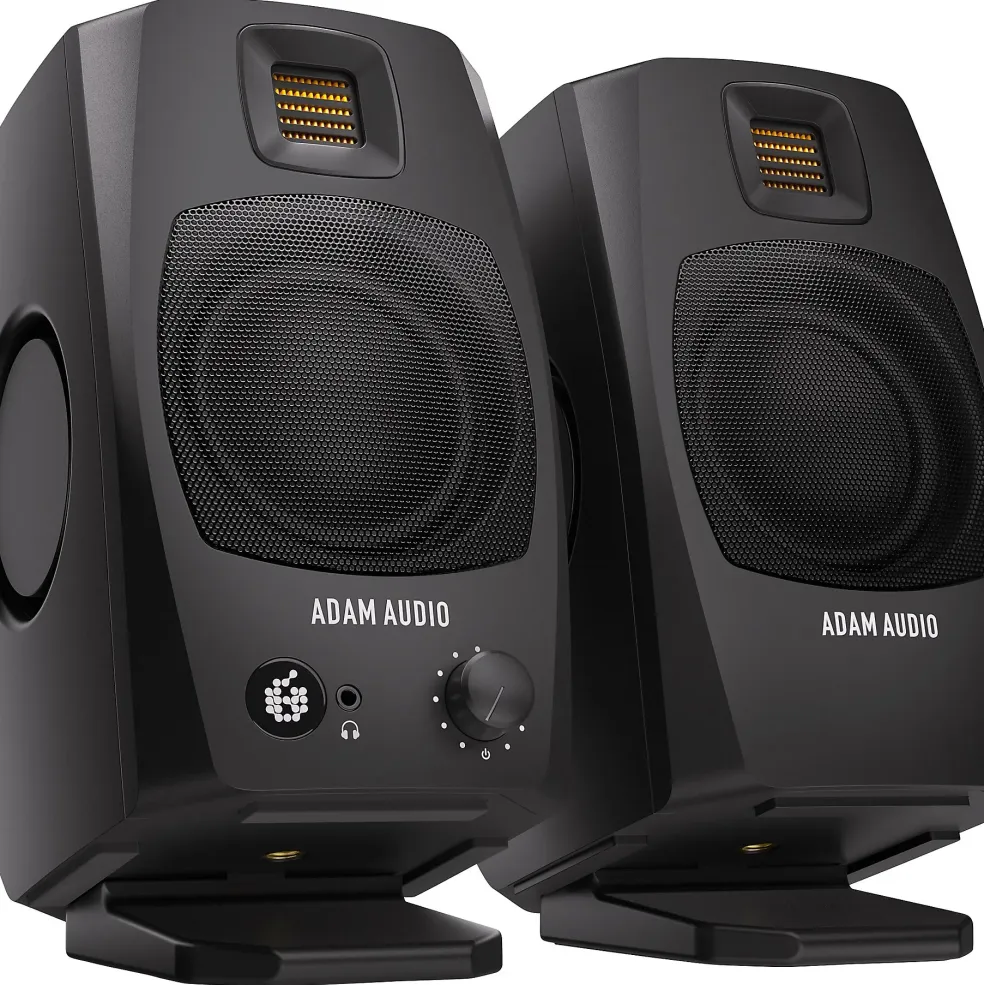 ADAM Audio D3V 3" Active Studio Monitors, Black (Pair)