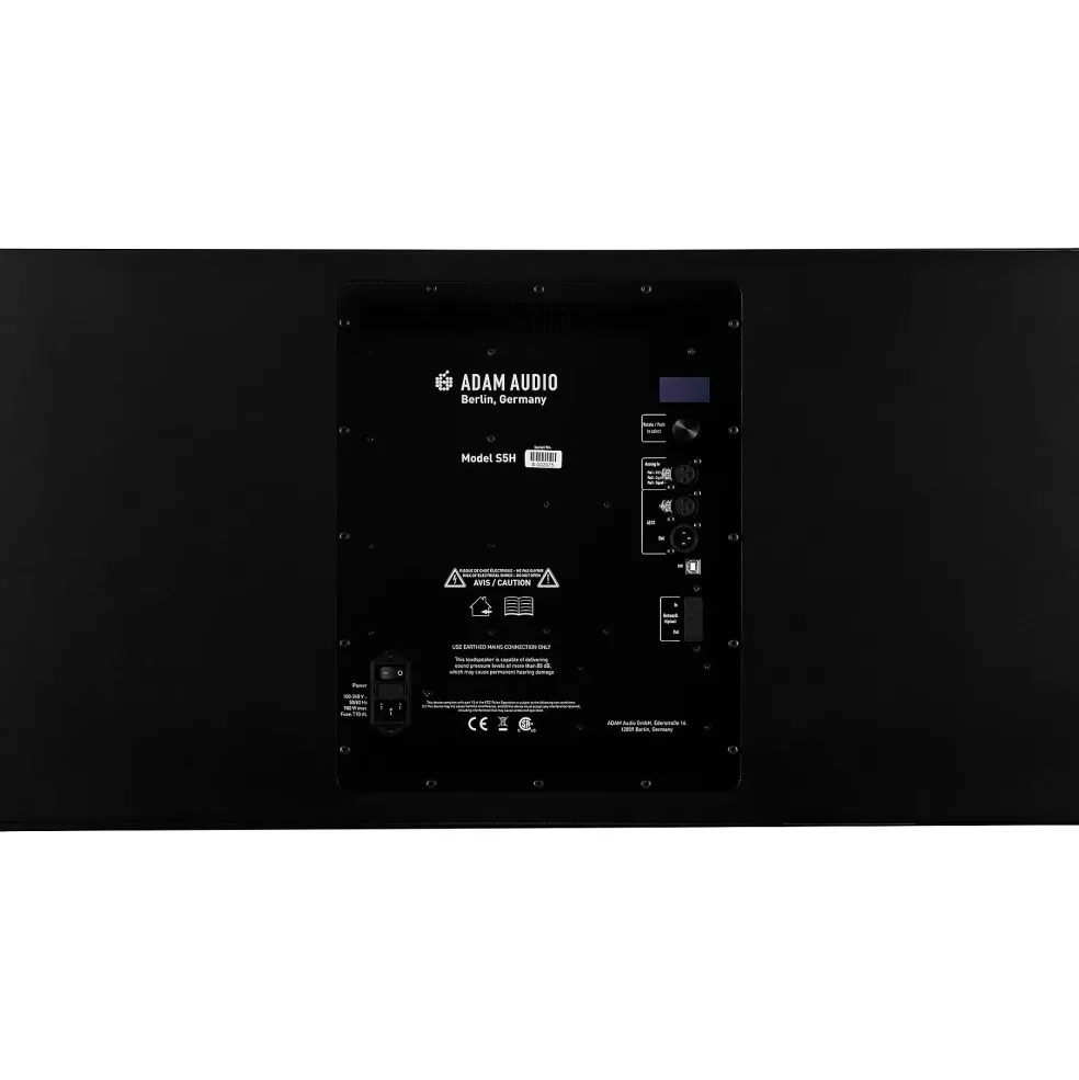ADAM Audio S5H Premium Horizontal Mid-Field Monitor, 3-Way Dual 10" Woofers