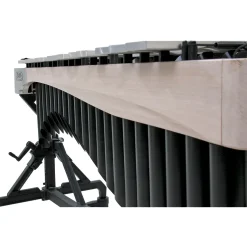 Adams Alpha Series 3.0 Octave Vibraphone, Silver Bars Motor Traveler Frame White Wash Rails Black Resonators