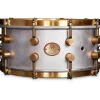 A&F Drum Co A&F'ers 14 x 6x5 in. Aluminum Snare with Untreaded Brass Hardware (Bell Series Snares)