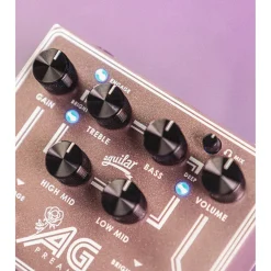 Aguilar AG Preamp for BCAM Bass Effects Pedal Rose Gold