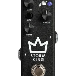 Aguilar Storm King Distortion/Fuzz Bass Effects Pedal Black