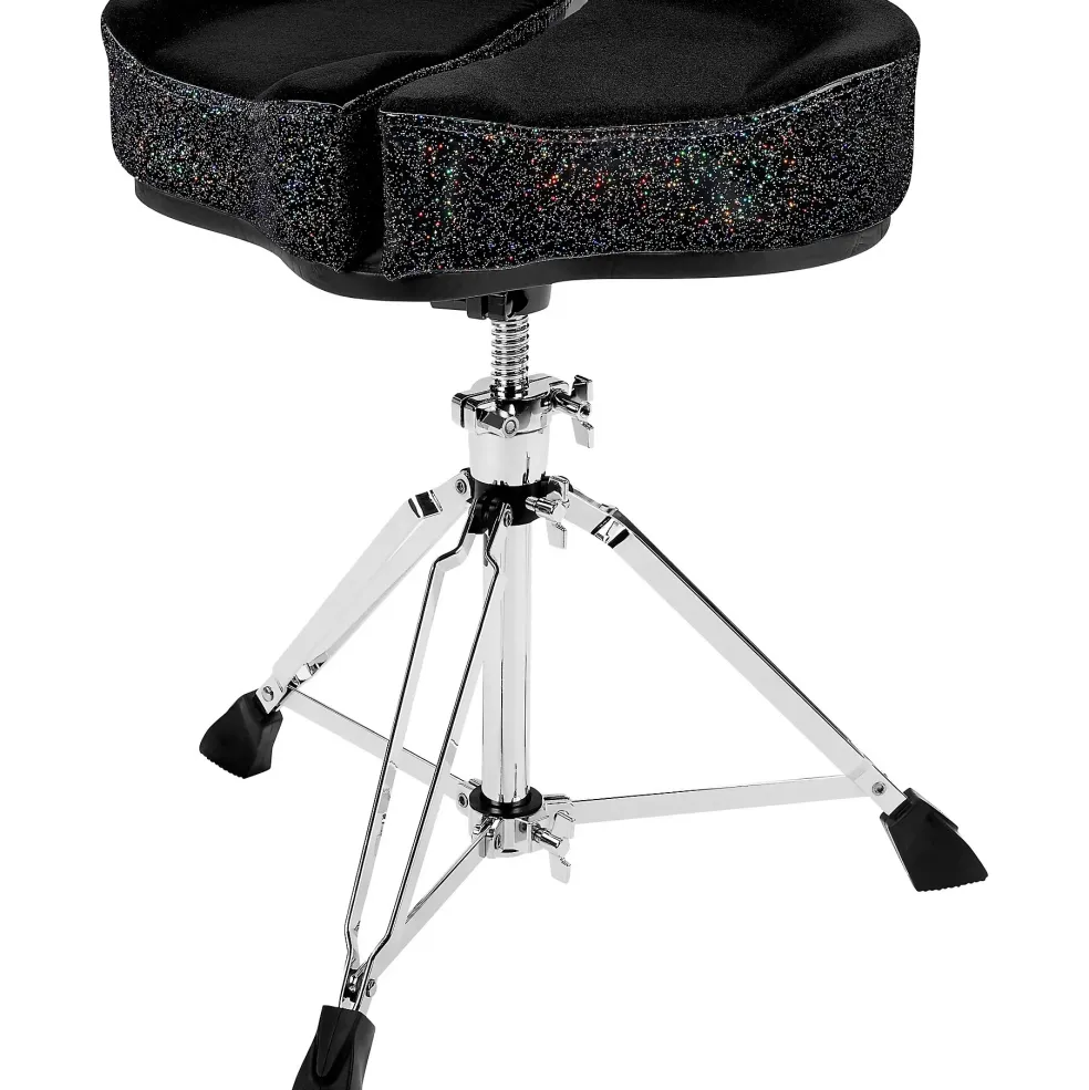 Ahead Spinal G Throne with 3 Leg Base Black Sparkle