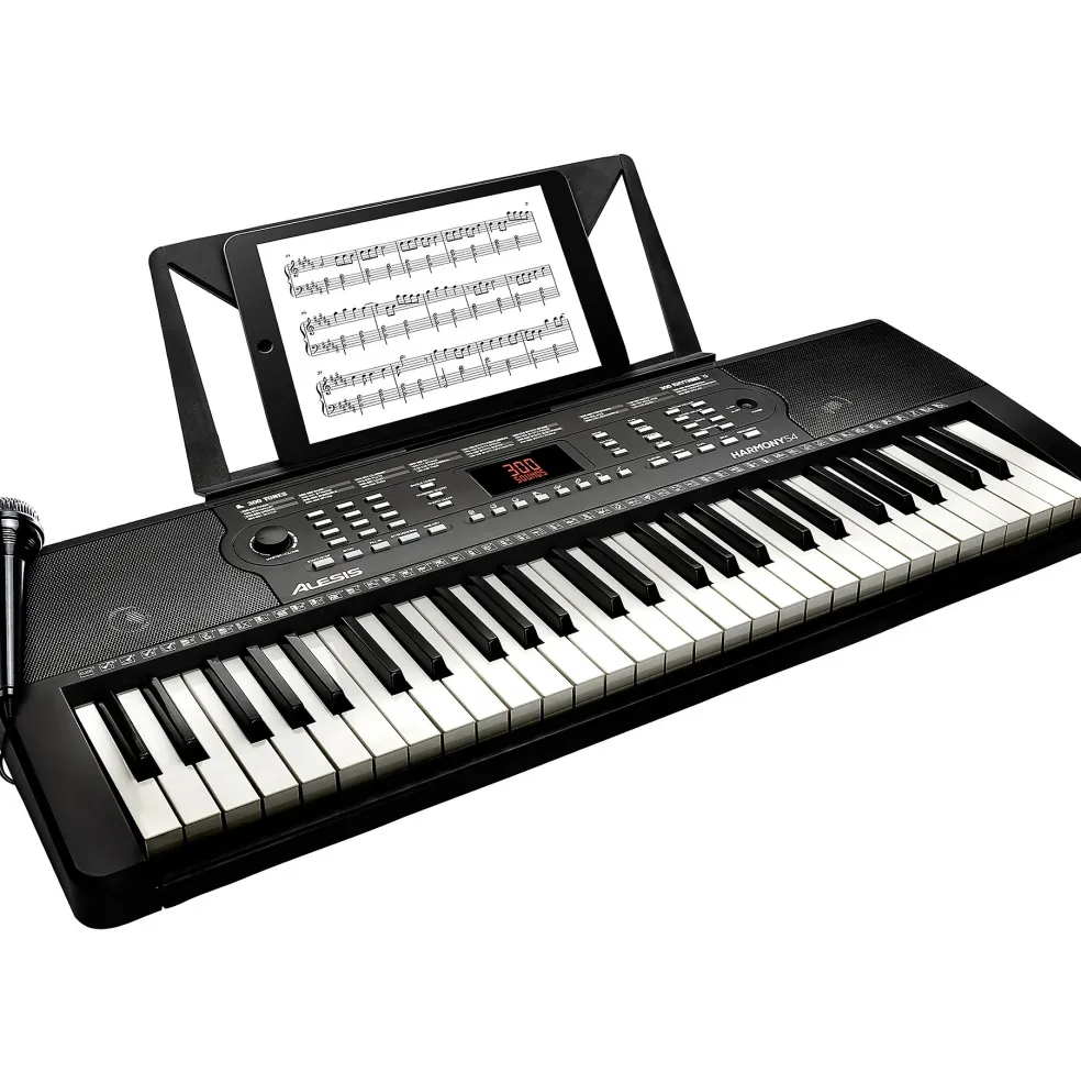 Alesis Harmony 54 54-Key Portable Keyboard With Built-In Speakers