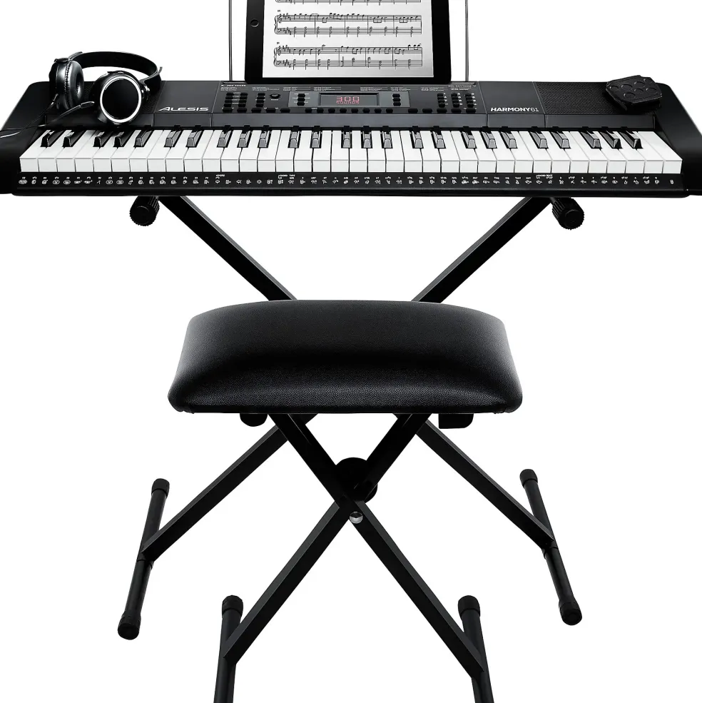 Alesis Harmony 61 MK3 61-Key Keyboard With Stand and Bench