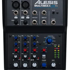 Alesis MultiMix 4 USB FX 4-Channel Mixer with Effects & USB Audio Interface