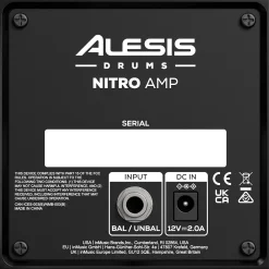 Alesis Nitro Amp 30W Ultracompact 3 Full-Range Personal Drum Monitor