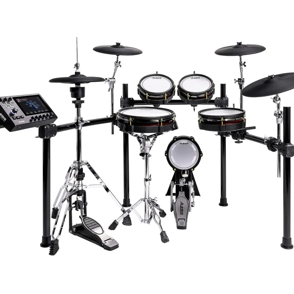Alesis Strata Core 9-Piece Electronic Drum Kit With 7" Touchscreen & Bluetooth