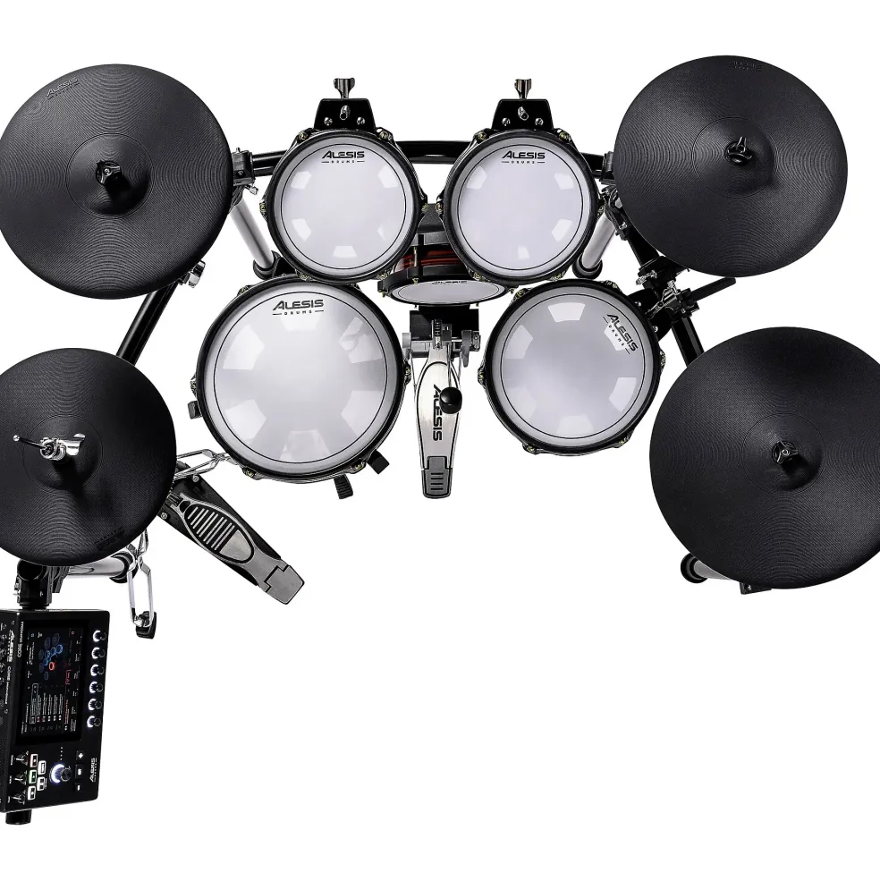 Alesis Strata Core 9-Piece Electronic Drum Kit With 7" Touchscreen & Bluetooth