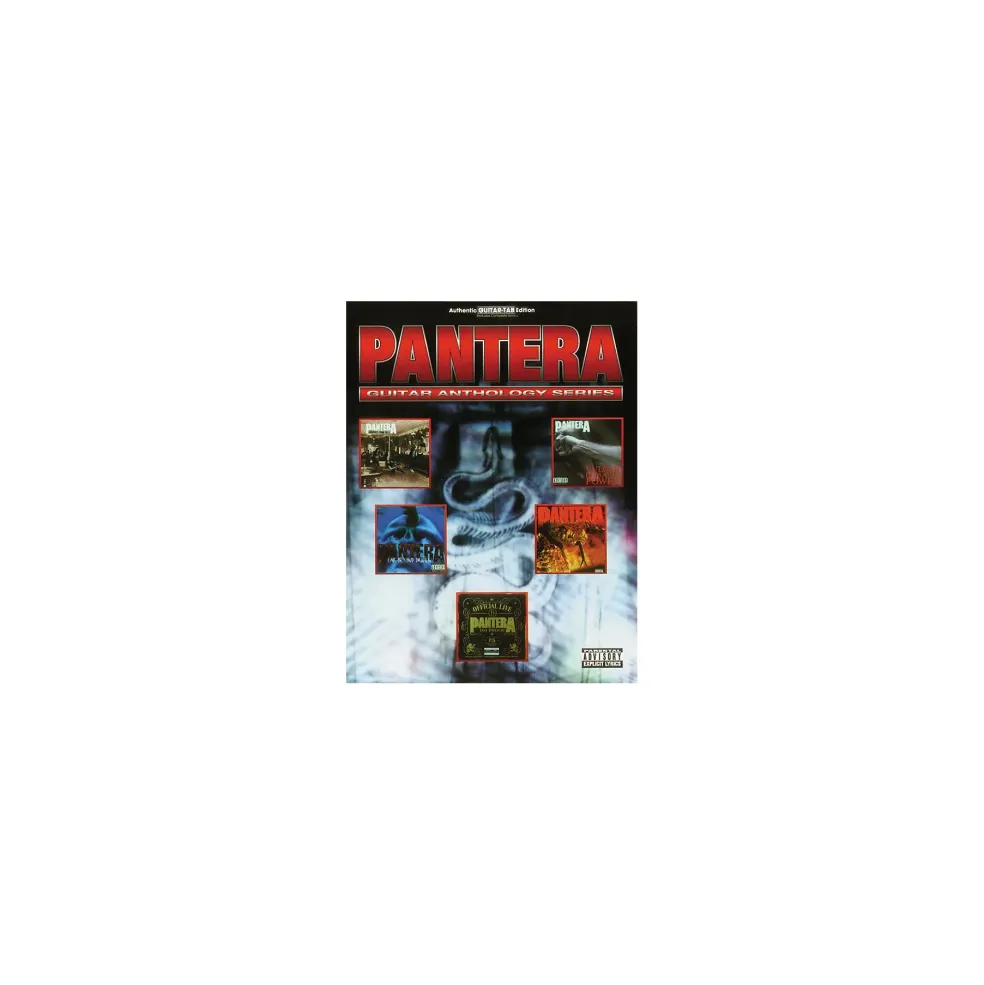 Alfred Pantera Anthology Guitar Tab Songbook