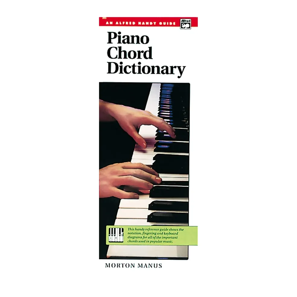 Alfred Piano Chord Dictionary
