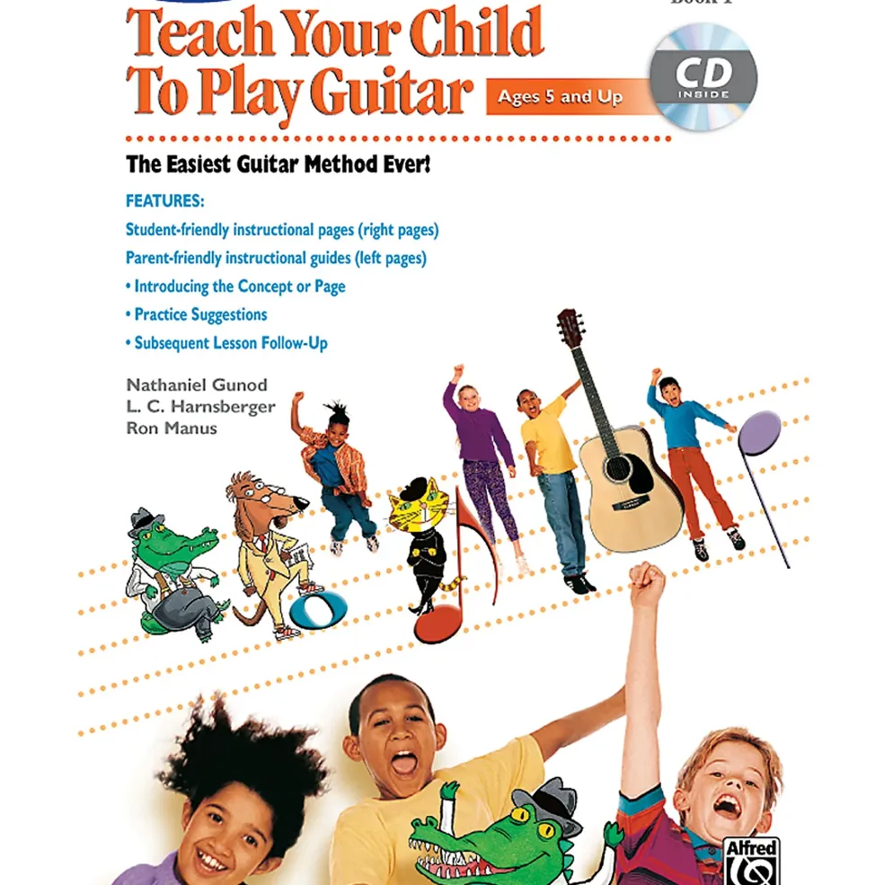 Alfred Teach Your Child to Play Guitar Book 1 & CD