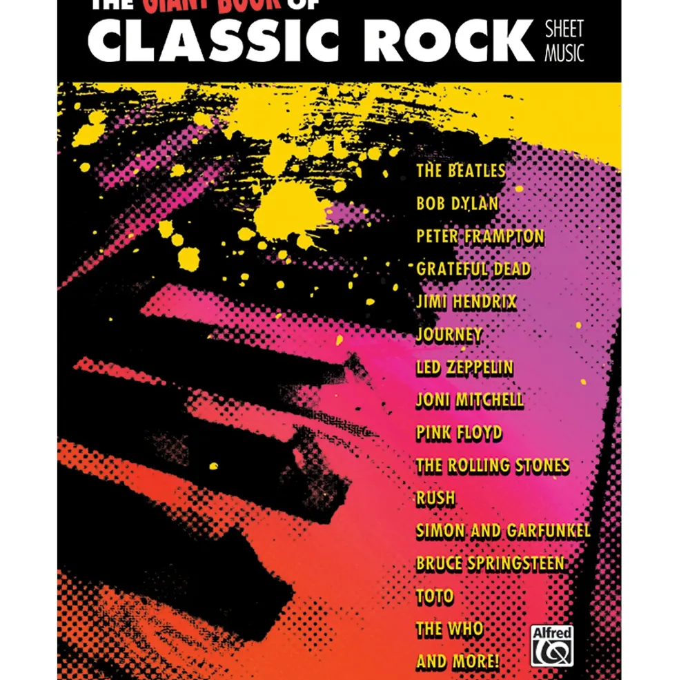 Alfred The Giant Book of Classic Rock Sheet Music - P/V/C Book