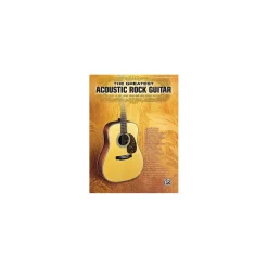 Alfred The Greatest Acoustic Rock Guitar Book