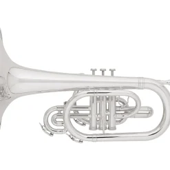 Allora AMP-450 Marching F Mellophone Silver