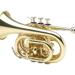 Allora MXPT-5801 Series Pocket Trumpet Lacquer