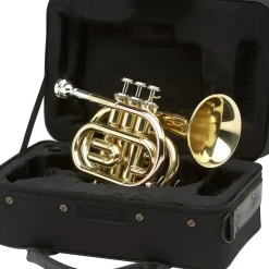 Allora MXPT-5801 Series Pocket Trumpet Lacquer