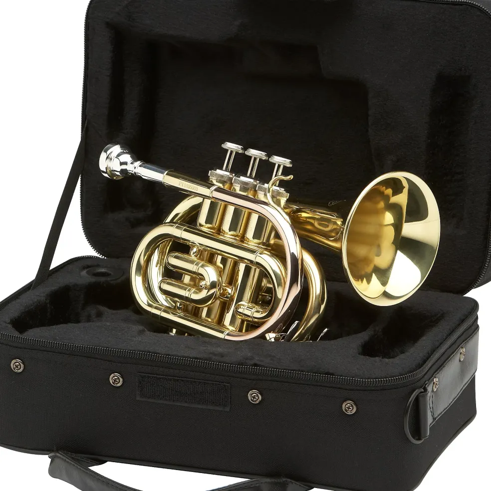 Allora MXPT-5801 Series Pocket Trumpet Lacquer