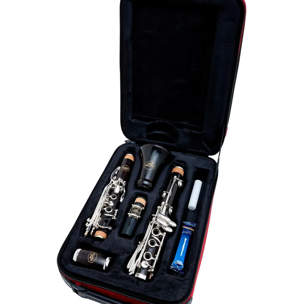 Allora Paris Series Grenadilla Clarinet Silver Plated Keys