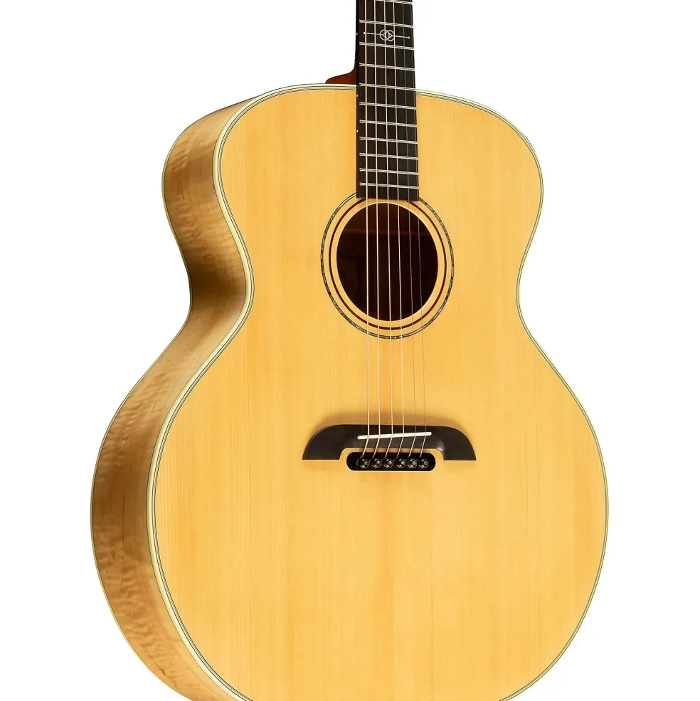 Alvarez JYM80 Yairi Masterworks Solid Spruce Jumbo Acoustic Guitar Natural