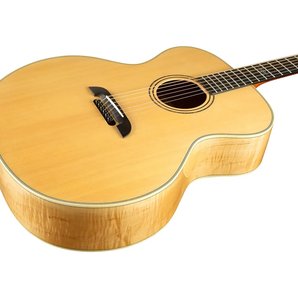 Alvarez JYM80 Yairi Masterworks Solid Spruce Jumbo Acoustic Guitar Natural