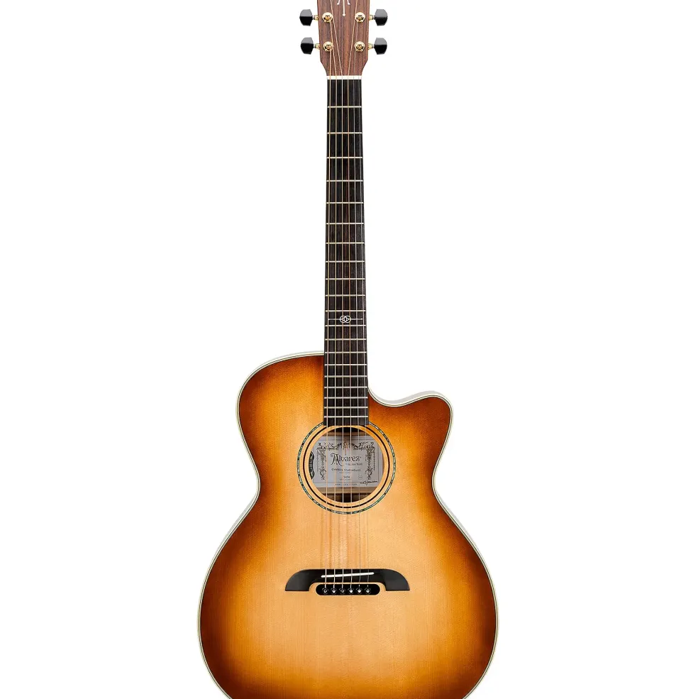 Alvarez Yairi GYM80ce Cutaway Grand Auditorium Acoustic-Electric Guitar Shadowburst