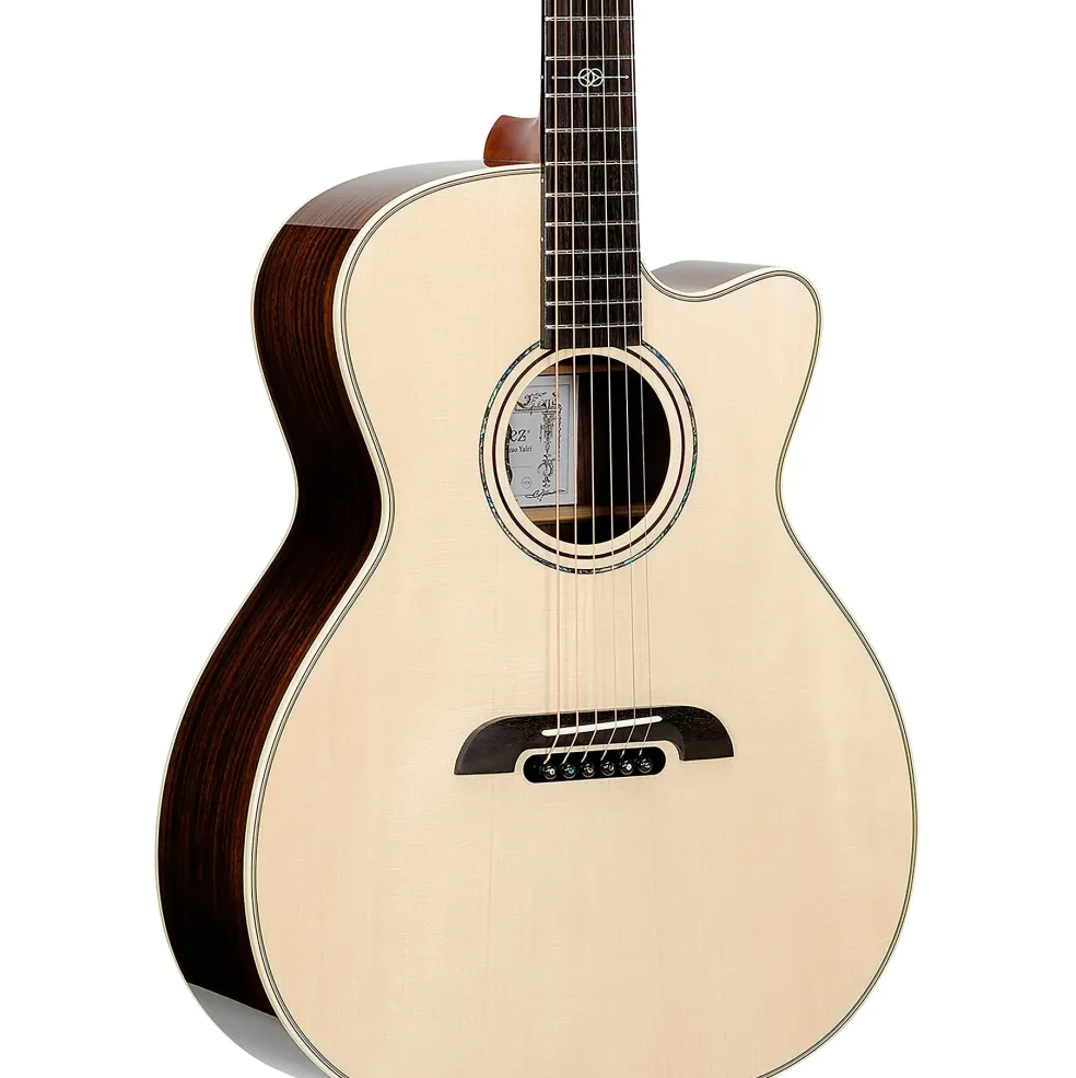 Alvarez Yairi GYM72ce Cutaway Grand Auditorium Acoustic-Electric Guitar Natural