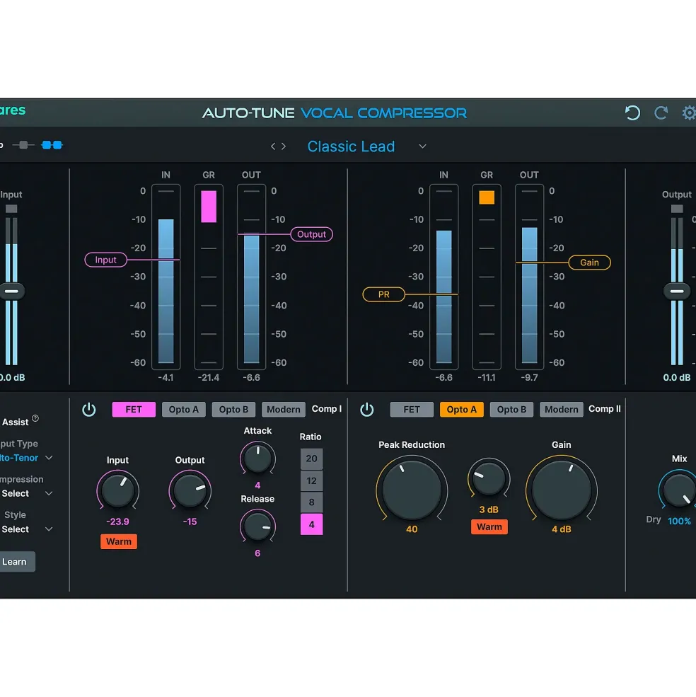 Antares Auto-Tune Vocal Compressor