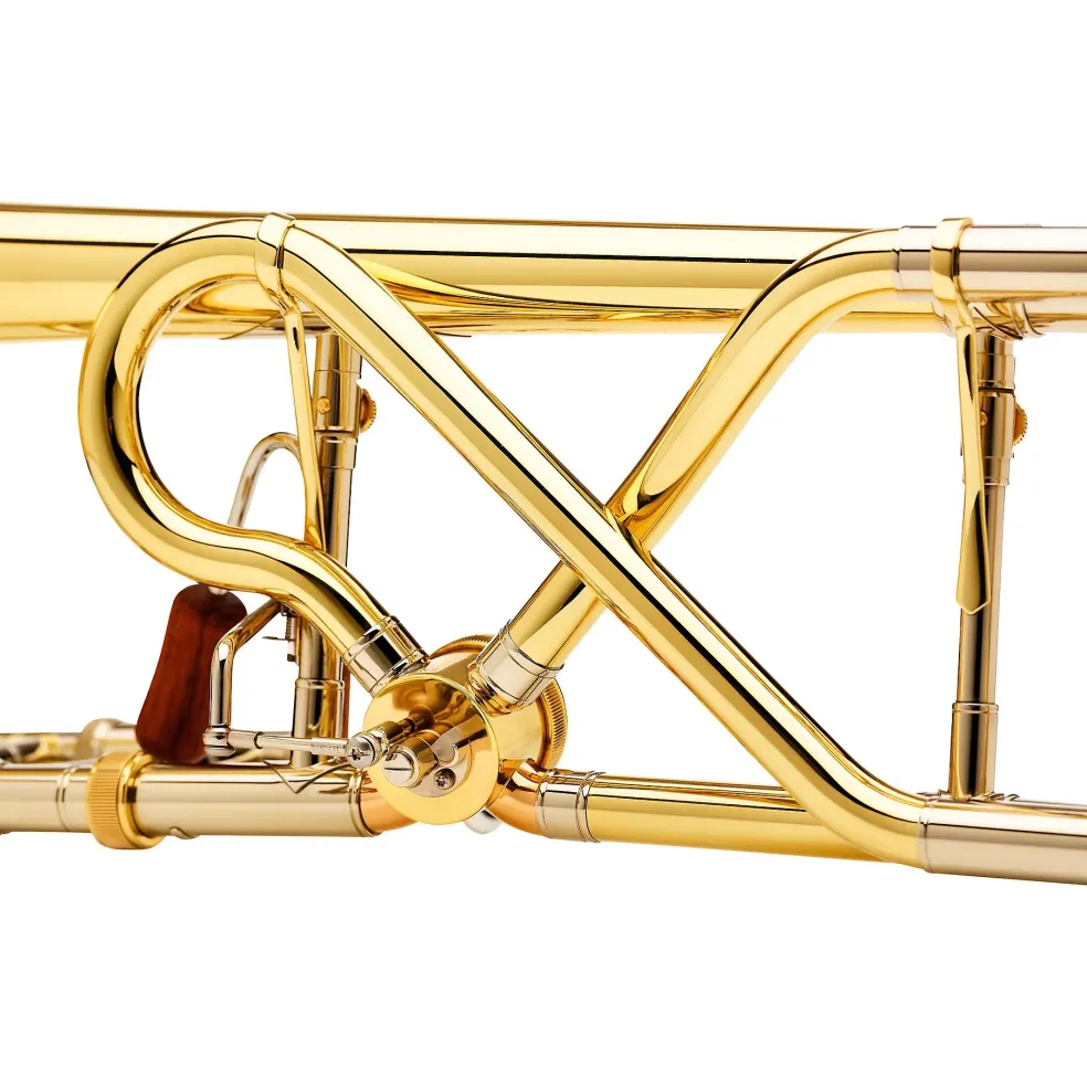 Antoine Courtois Paris AC424BX Creation Florida Series F-Attachment Trombone with Detachable Bell Flare Lacquer Yellow Brass Bell