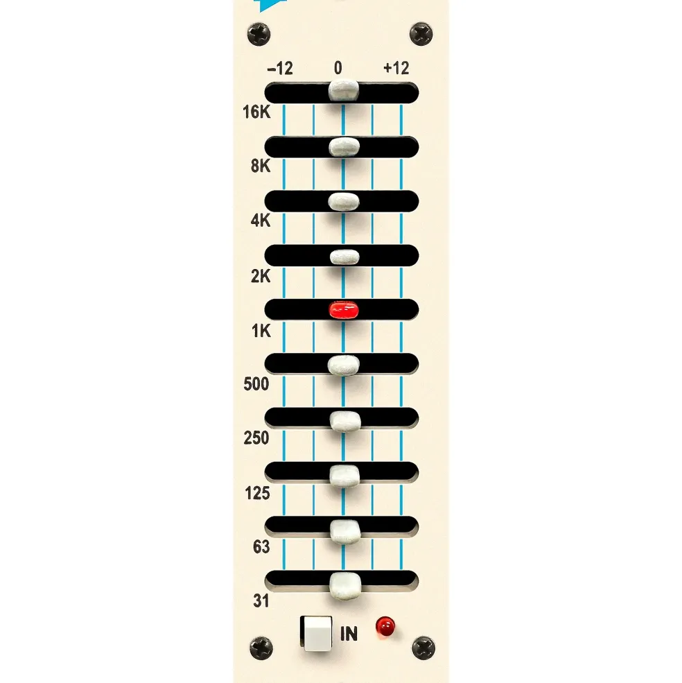 API 560 Special-Edition 500 Series Discrete 10-Band Graphic EQ