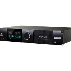 Apogee Symphony I/O MK II Audio Interface With Pro Tools HDX (Dante Upgradable) - 8 Analog I/O With Integrated Mic Preamps (2-DB25 connectors, AES, Optical, SPDIF)