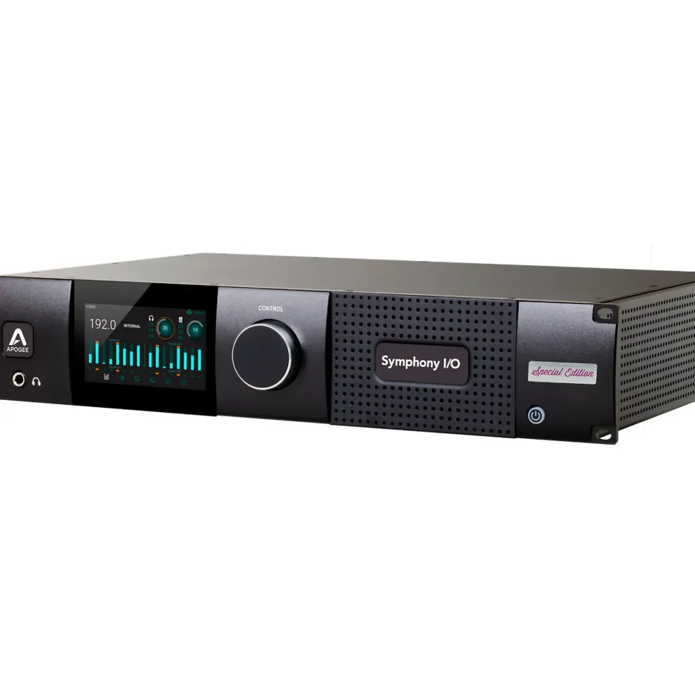 Apogee Symphony I/O MK II Audio Interface With Dante & Pro Tools HDX - 16 Analog I/O (4-DB25 Connectors, SPDIF)