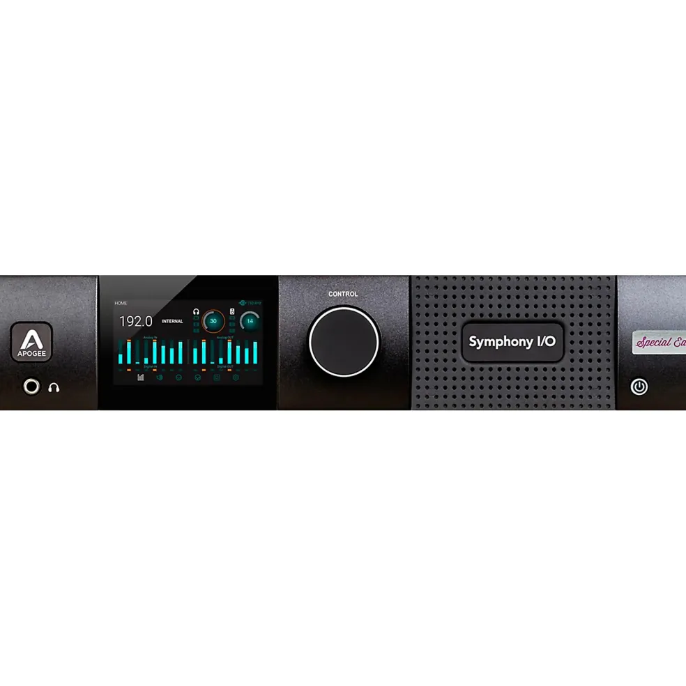 Apogee Symphony I/O MK II Audio Interface With Dante & Pro Tools HDX - 16 Analog I/O (4-DB25 Connectors, SPDIF)