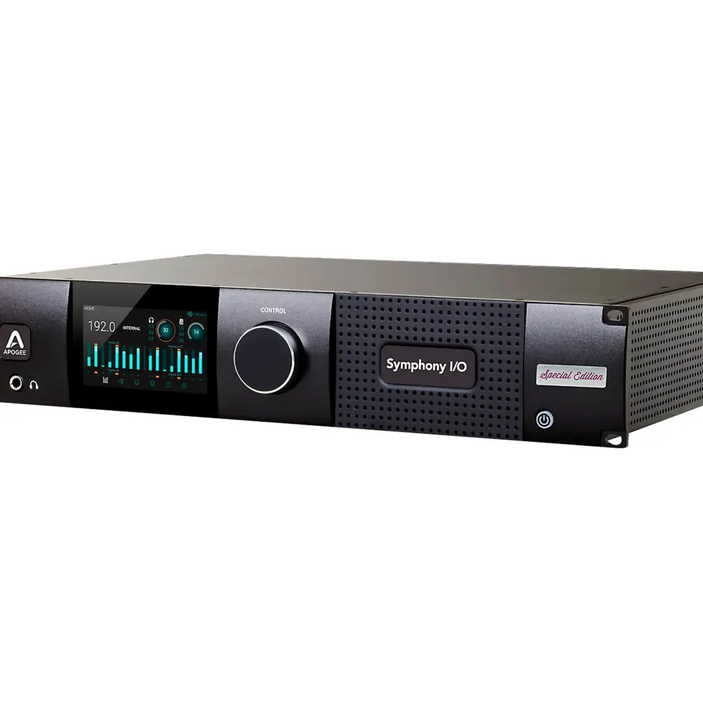 Apogee Symphony I/O MK II Audio Interface With Dante & Pro Tools HDX - 32 Analog I/O (8-DB25 Connectors, SPDIF)