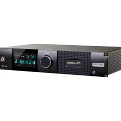 Apogee Symphony I/O MK II Audio Interface With Dante & Pro Tools HDX - 8 Analog I/O With Integrated Mic Preamps (2-DB25 Connectors, AES, Optical, SPDIF)