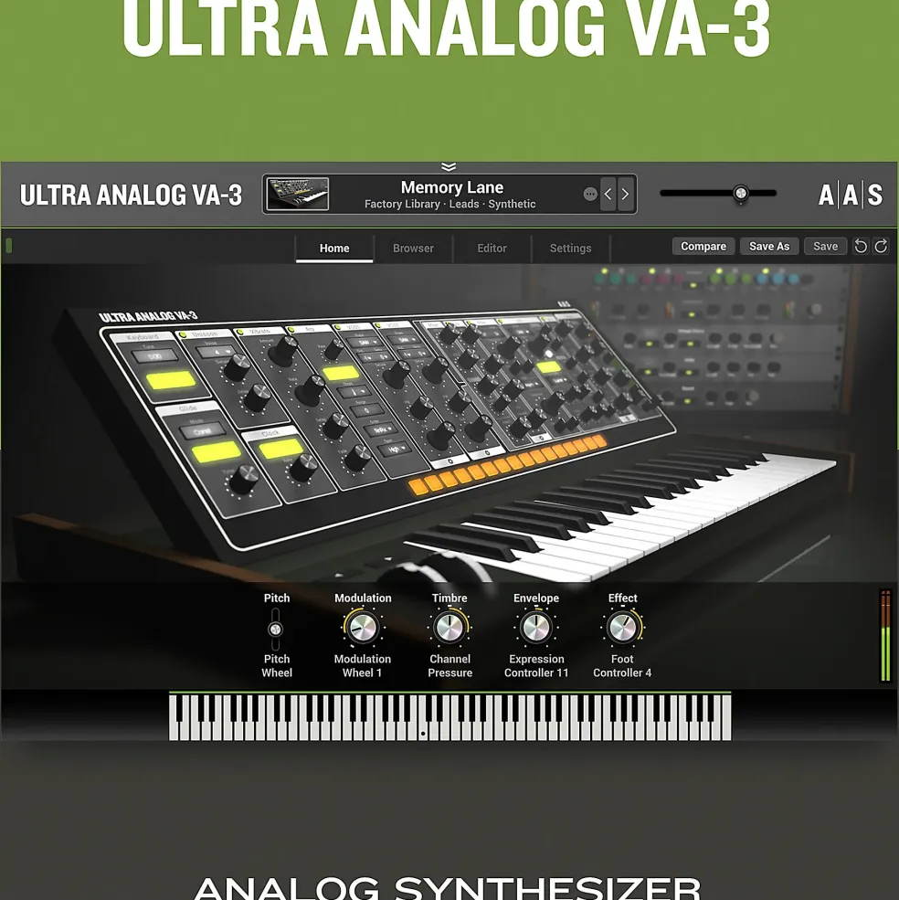 Applied Acoustics Systems Ultra Analog VA-3 (Download)