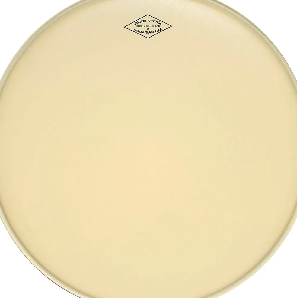 Aquarian Modern Vintage Medium Bass Drum Head with Felt Strip 22 in.