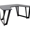 Argosy AIRE Artist Curved Workstation (no racks), Hautelink Desktop, Black Legs