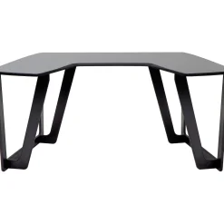 Argosy AIRE Artist Curved Workstation (no racks), Hautelink Desktop, Black Legs