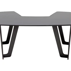 Argosy AIRE Artist Curved Workstation (no racks), Hautelink Desktop, Black Legs