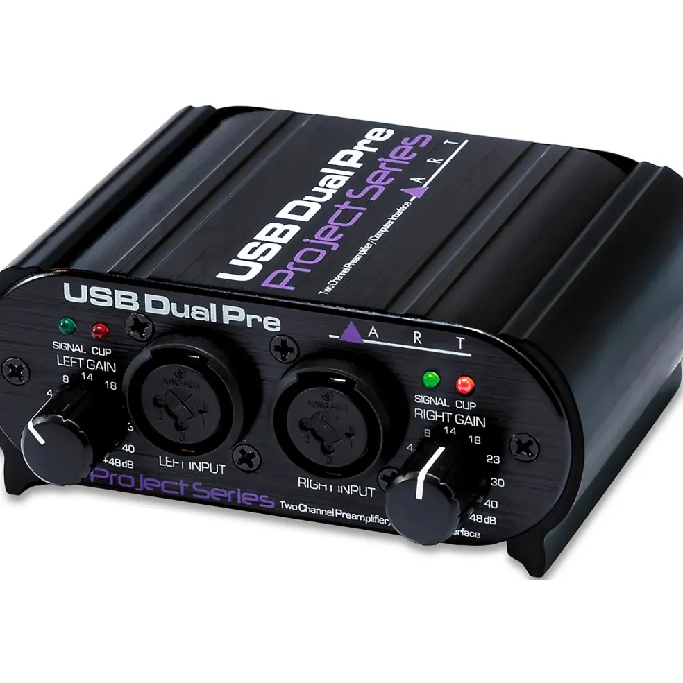 ART USB Dual Pre 2-Channel Audio Interface/Preamplifier