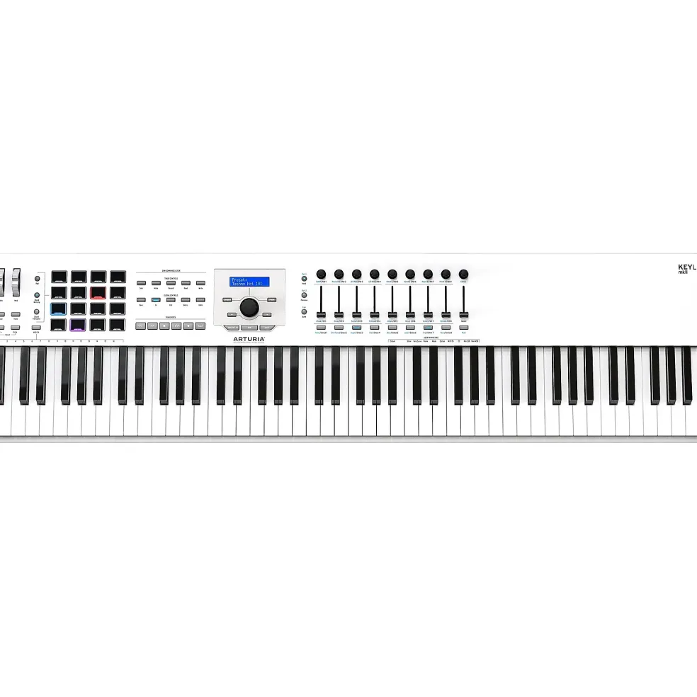 Arturia KeyLab 88 MkII Keyboard Controller White