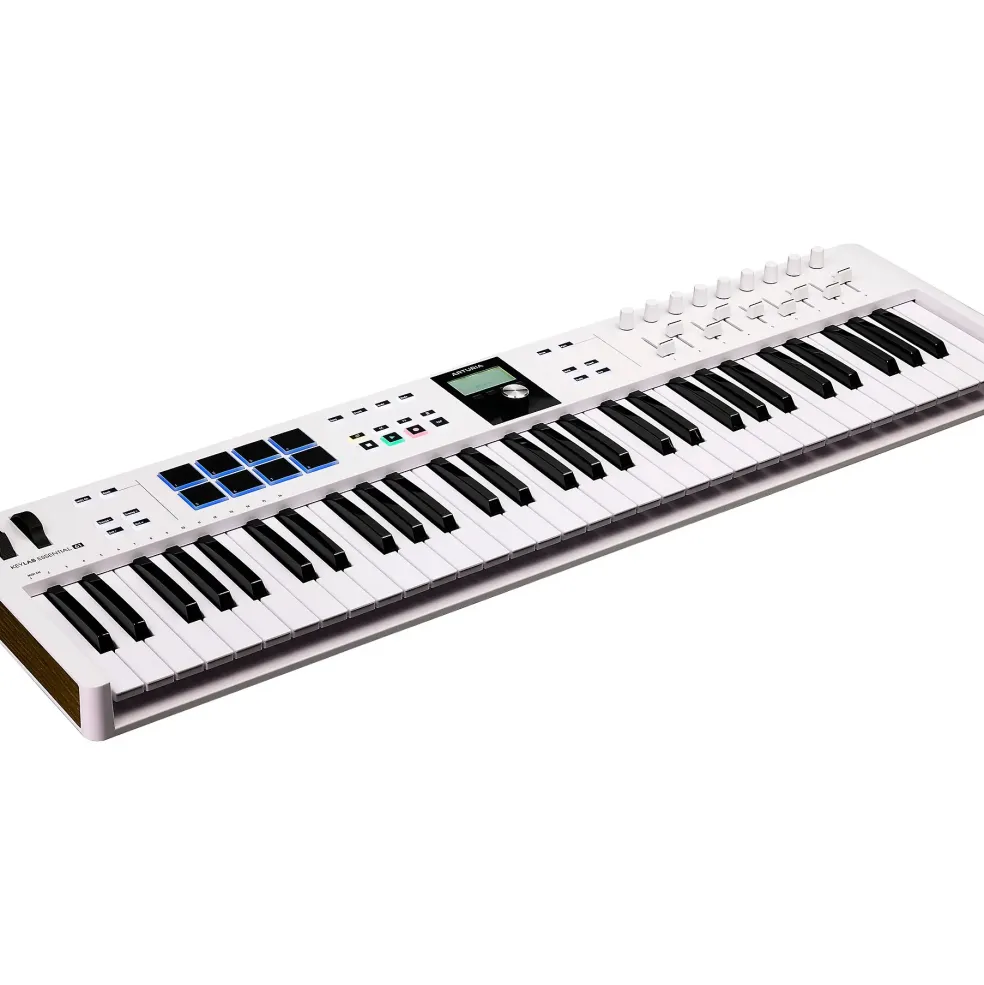 Arturia KeyLab Essential 61 mk3 Keyboard Controller With Sustain Block Black